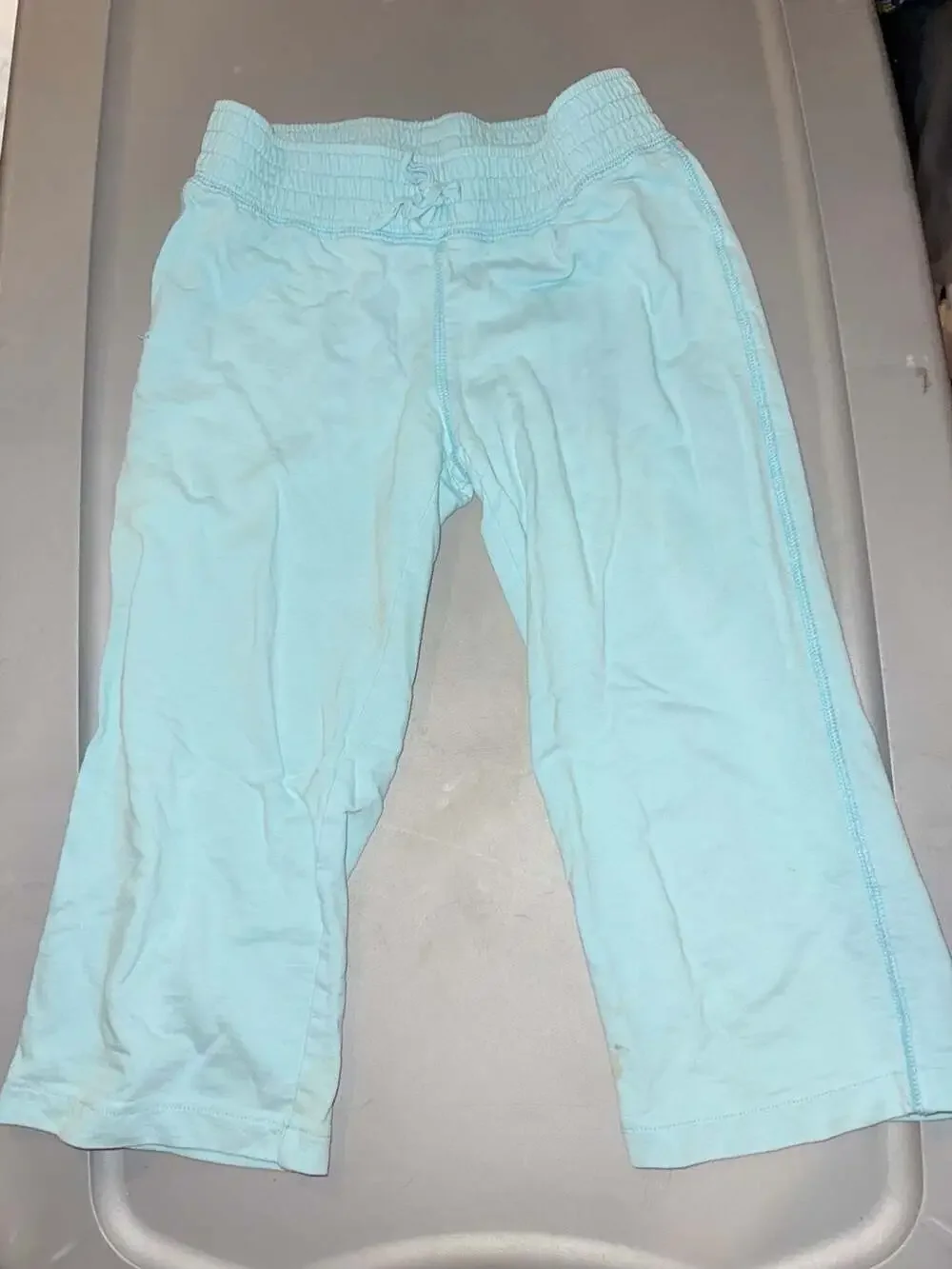 Old Navy Sweatpants Size L 10-12 Light Blue Drawstring Lounge Casual
